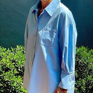 Anine Bing boyfriend shirt s p